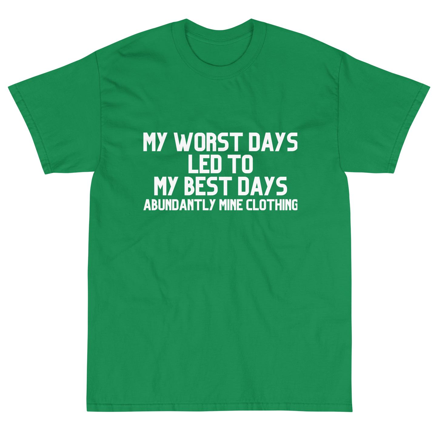 Green Best Days Short Sleeve